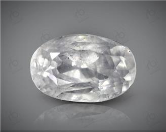 Natural White Sapphire  Certified 4.95 CTS. ( 63191 )